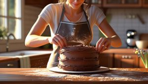 طرز تهیه کیک خانگی